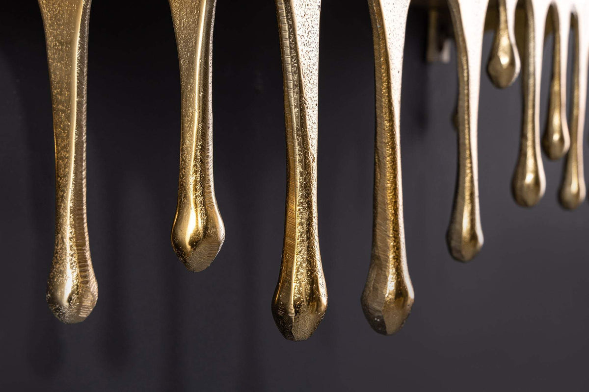 LIQUID LINE arany alumínium falipolc