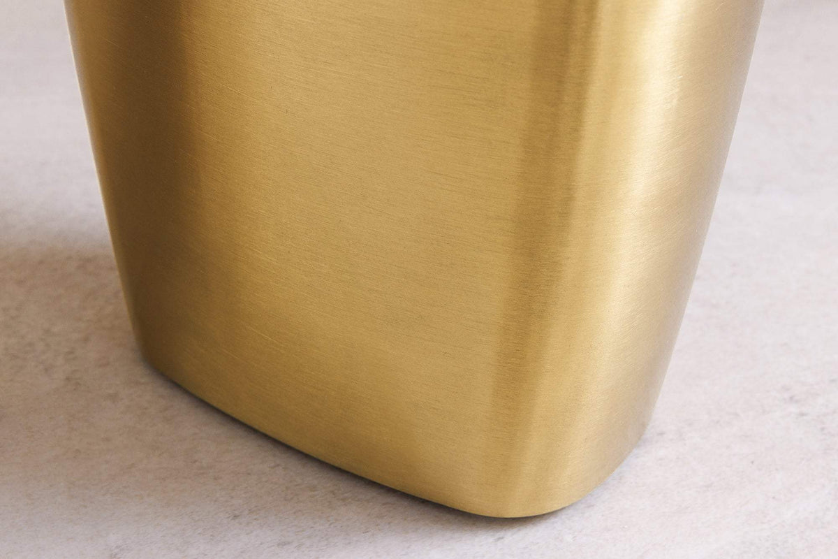 ORGANIC barna márvány étkezőasztal 200 cm