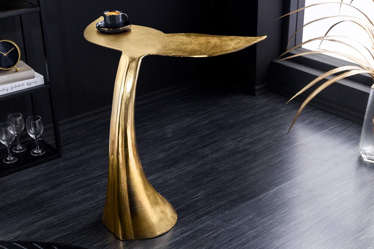 WILDLIFE WALFLOSSE alumínium arany lerakóasztal