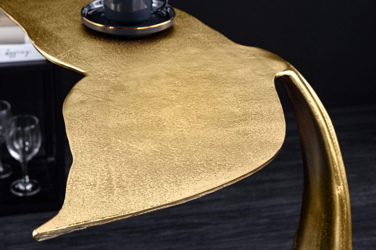 WILDLIFE WALFLOSSE alumínium arany lerakóasztal