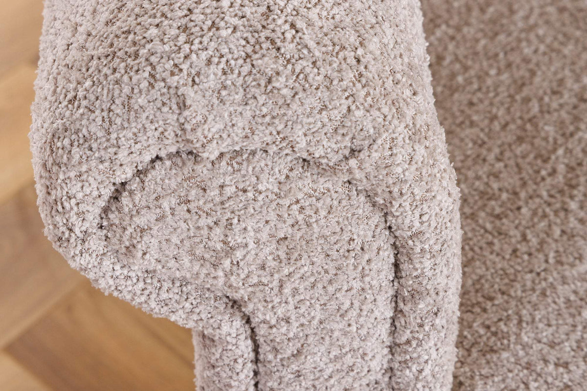 MAISON BELLE AFFAIRE szürkésbarna buklé kanapéágy