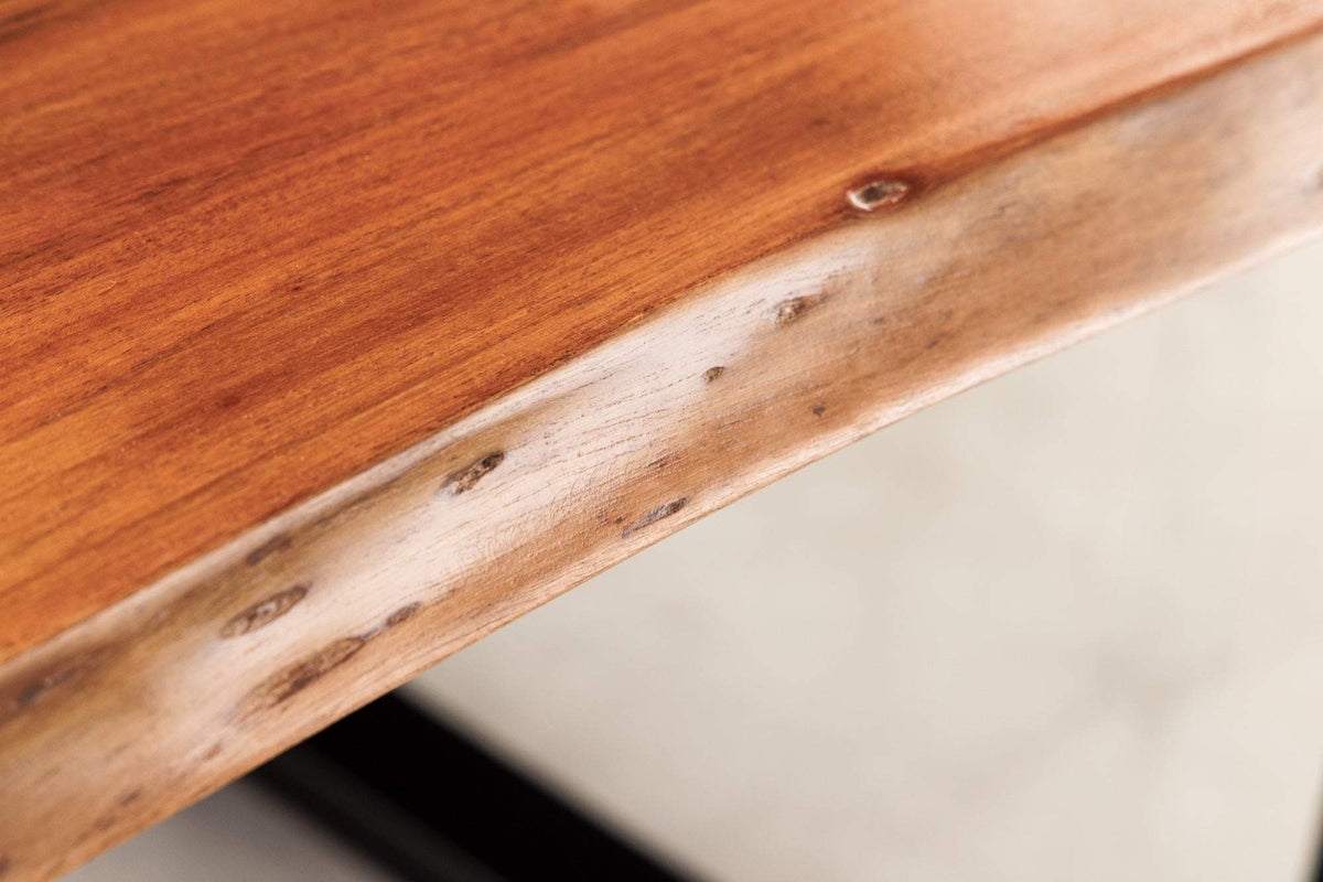 LIQUID kék akácfa étkezőasztal 160 cm