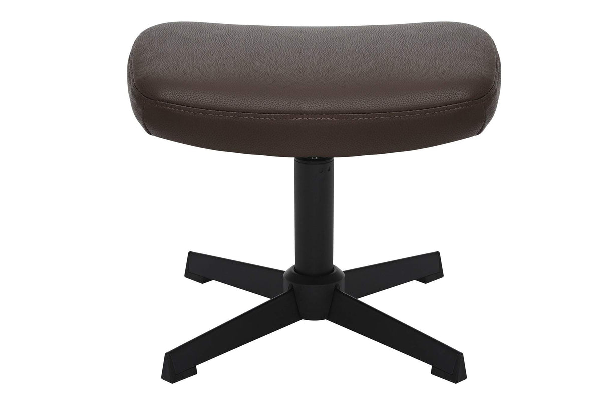 VOGUE barna műbőr lábtartó