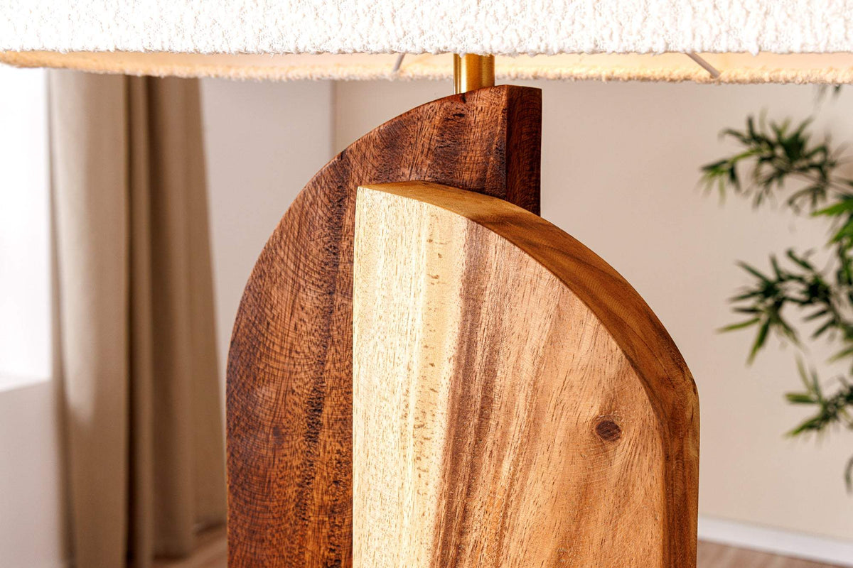 LOVERS barna fa asztali lámpa