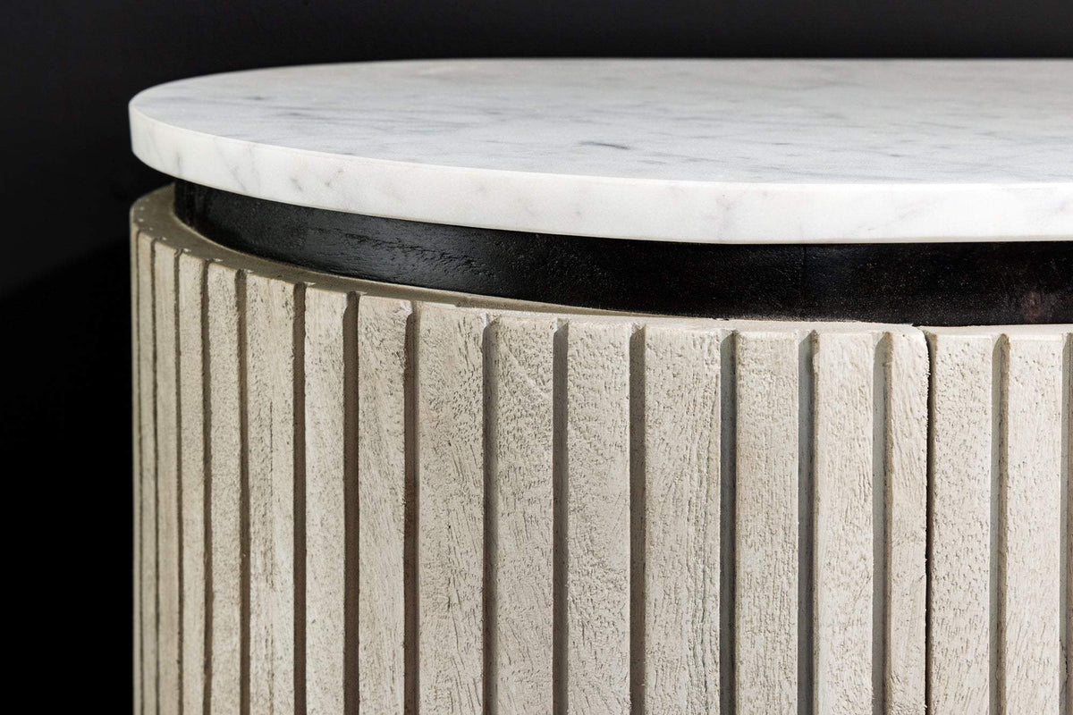 ADLON szürke mangófa komód 170cm