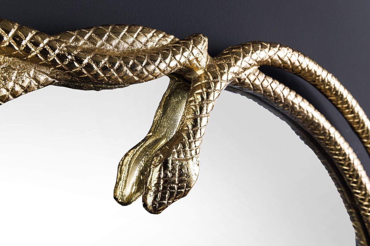 SNAKE L arany tükör falitükör