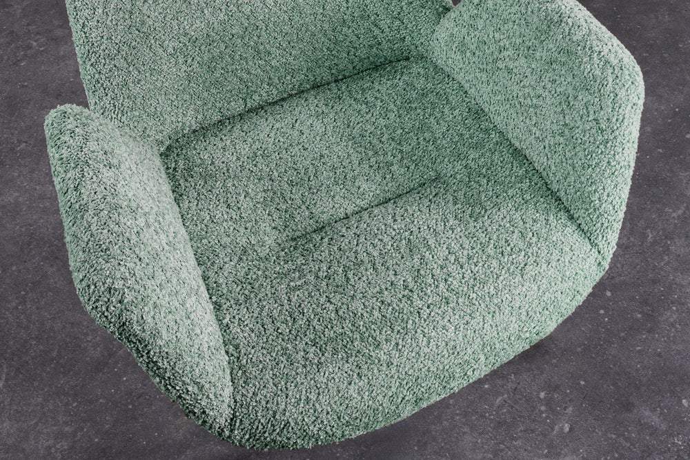 BALTIC menta buklé forgószék