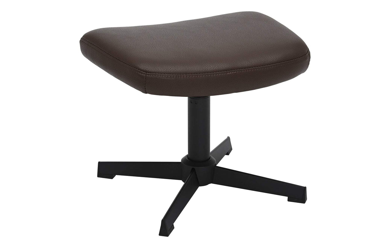 VOGUE barna műbőr lábtartó