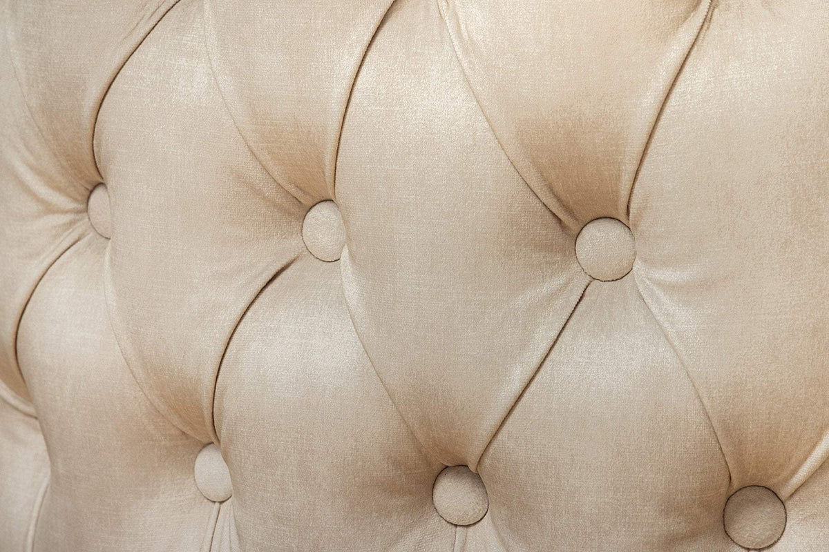 CASTLE bézs bársony bárszék