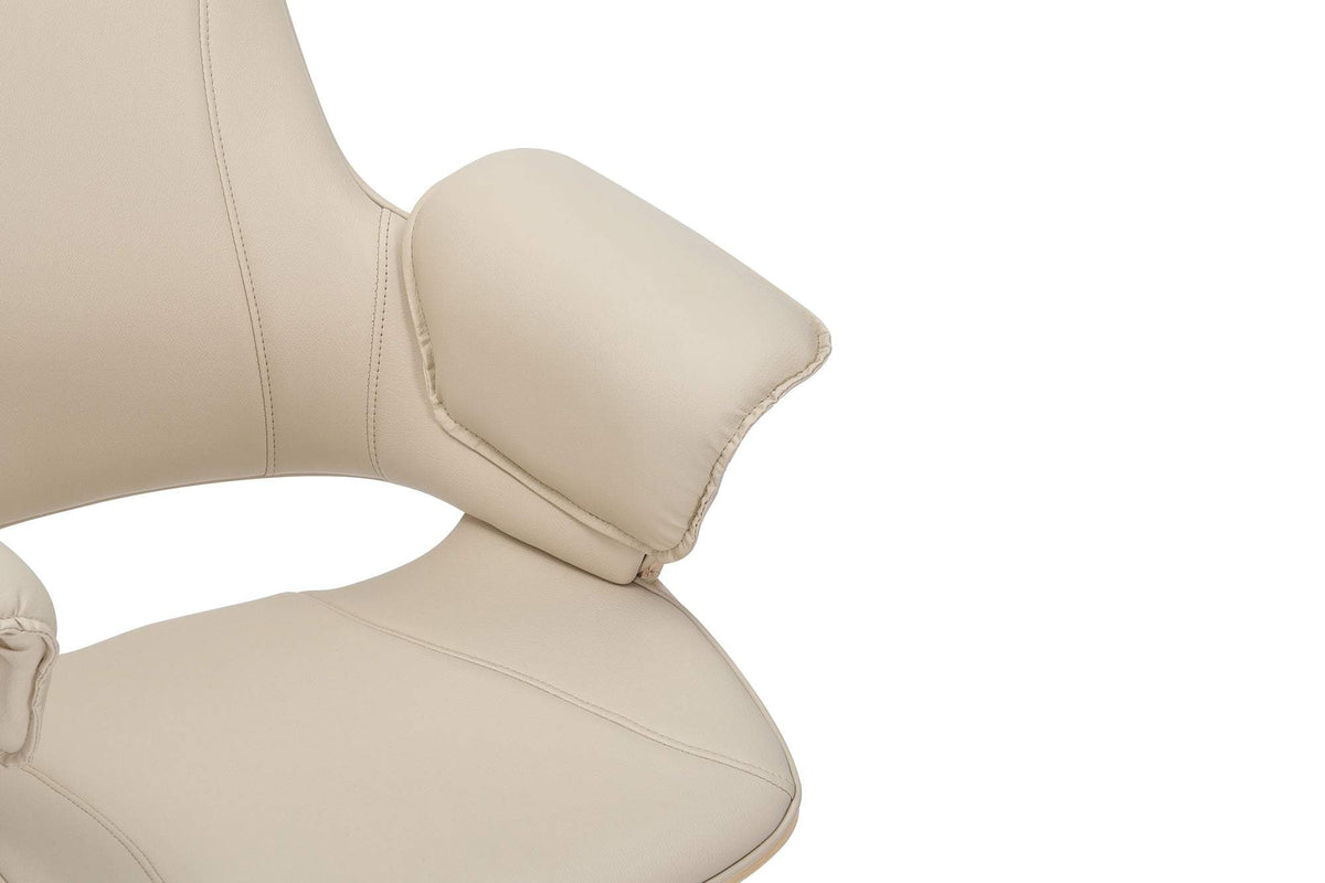 MANHATTAN bézs műbőr irodai szék