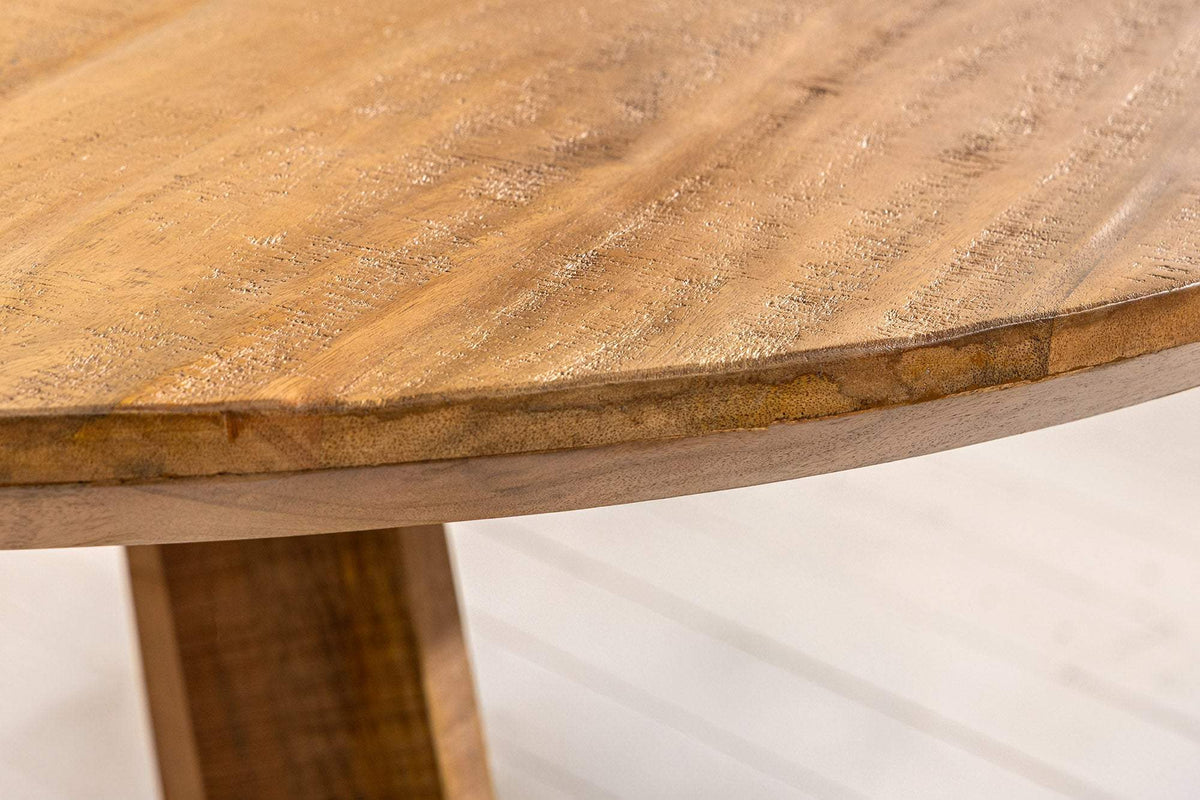 ART WOOD barna mangófa étkezőasztal 140 cm