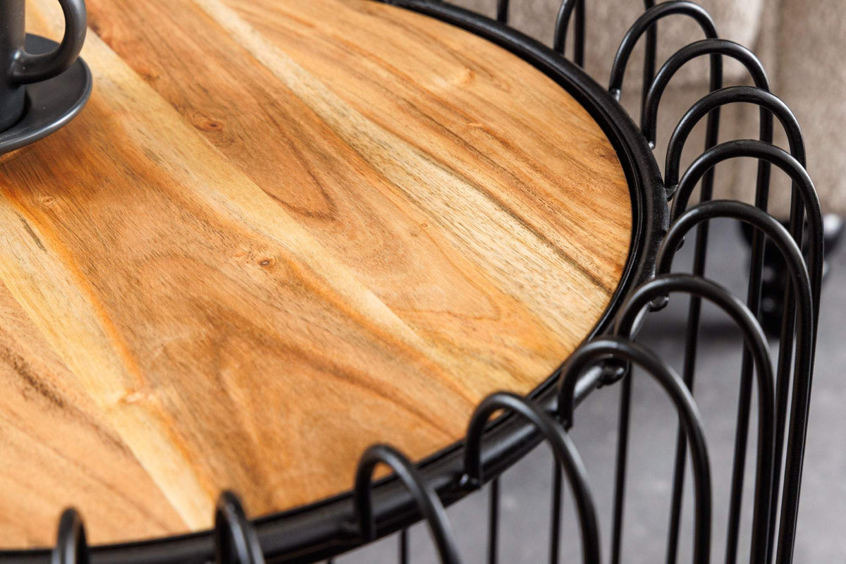 ELEMENTS barna akácfa lerakóasztal