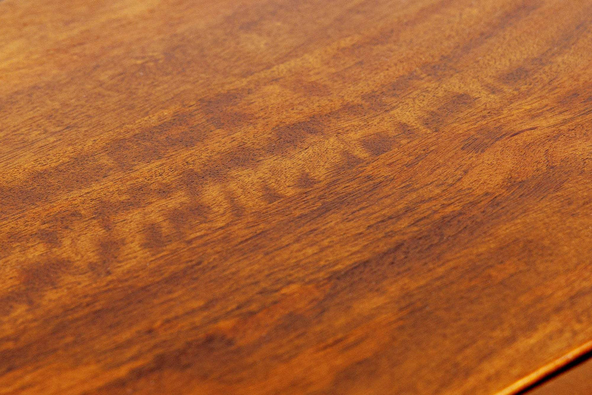 LINE ART barna mangófa tálalószekrény