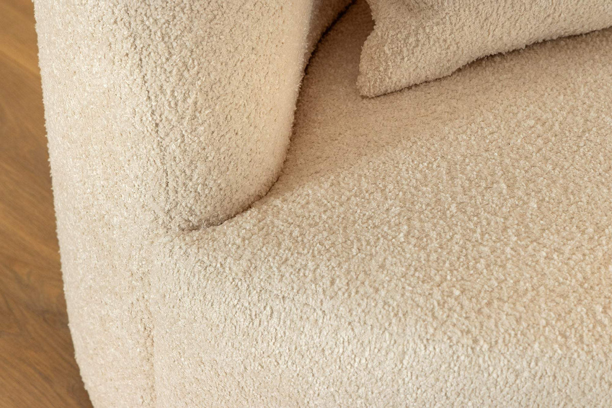 ATELIER bézs buklé kanapé