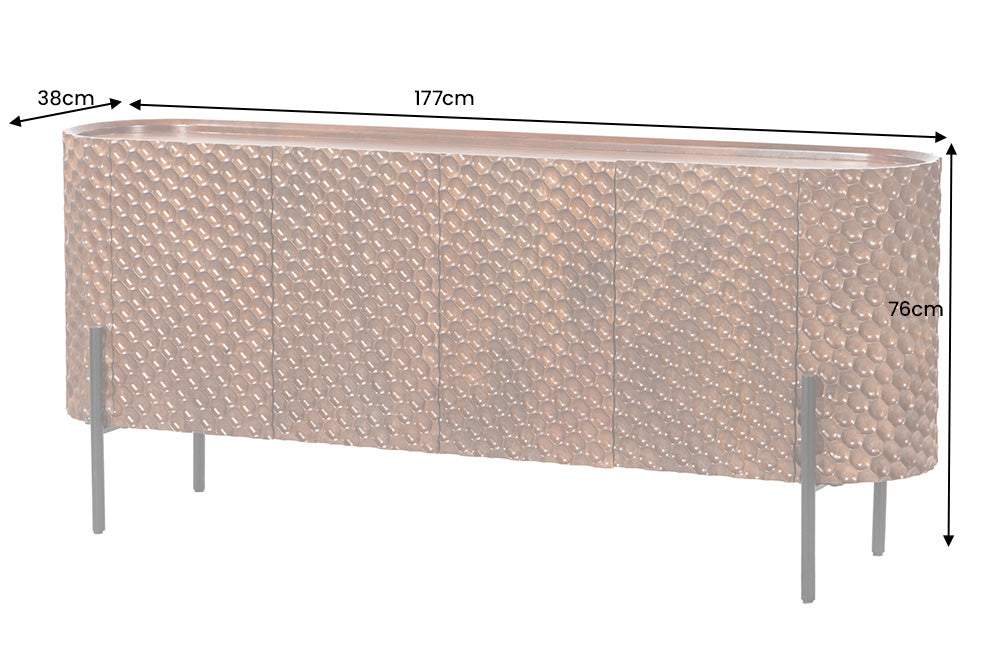 ADLON barna mangófa komód