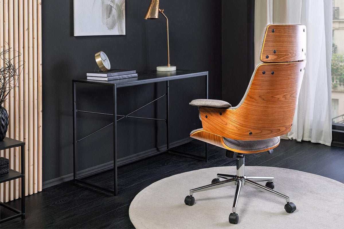 MANHATTAN szürke műbőr irodai szék