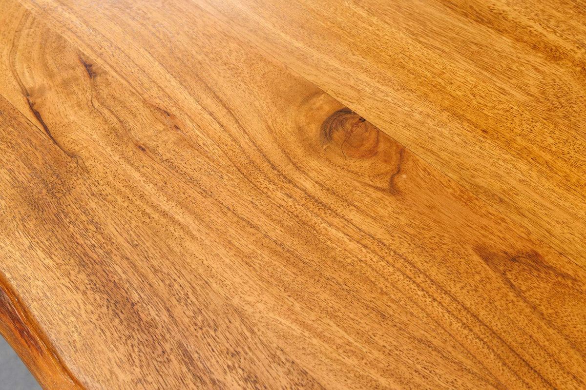 MAMMUT barna akácfa étkezőasztal 200 cm