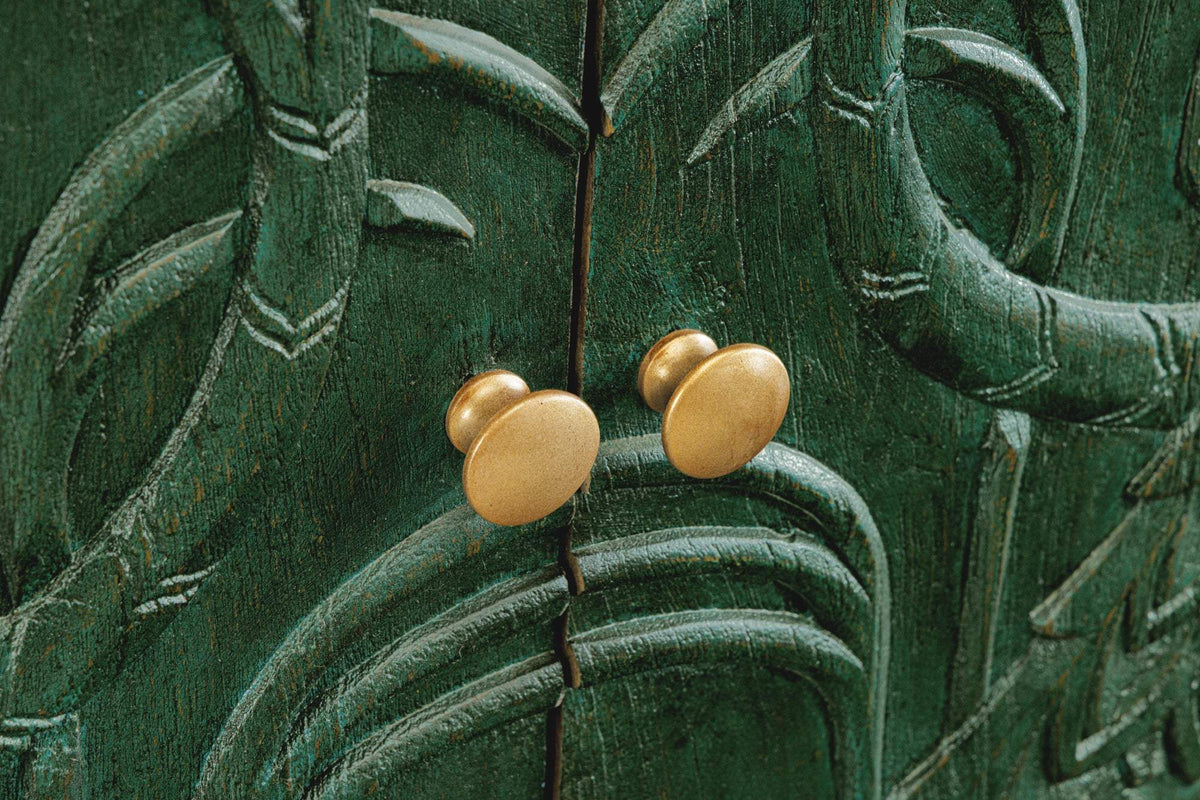 PEACOCK zöld mangófa komód