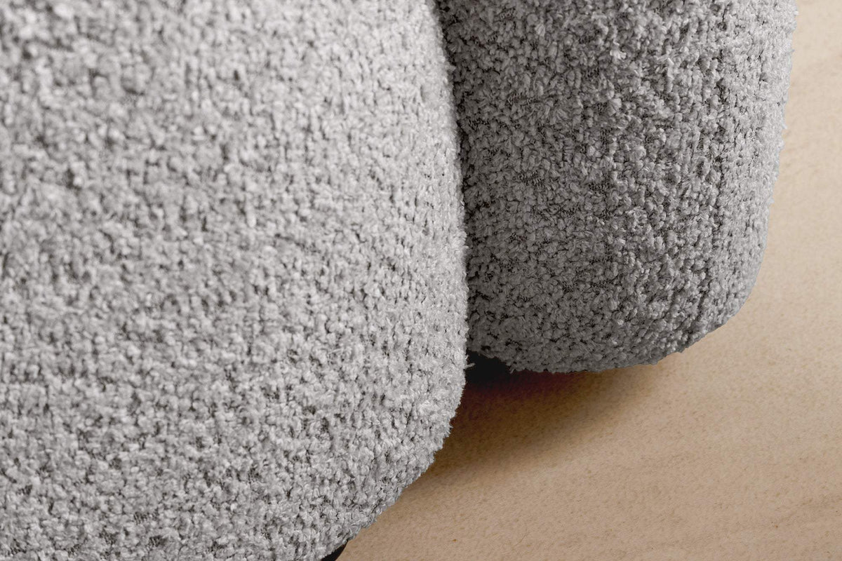 ART DECO szürke buklé kanapé