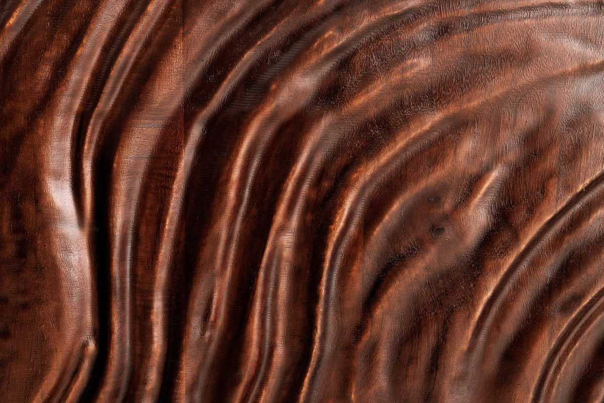 FLUID barna akácfa tálalószekrény 110 cm