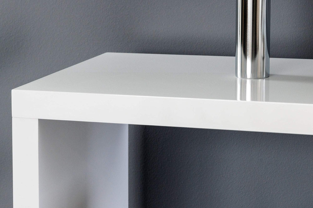 SNAKE fehér mdf polc