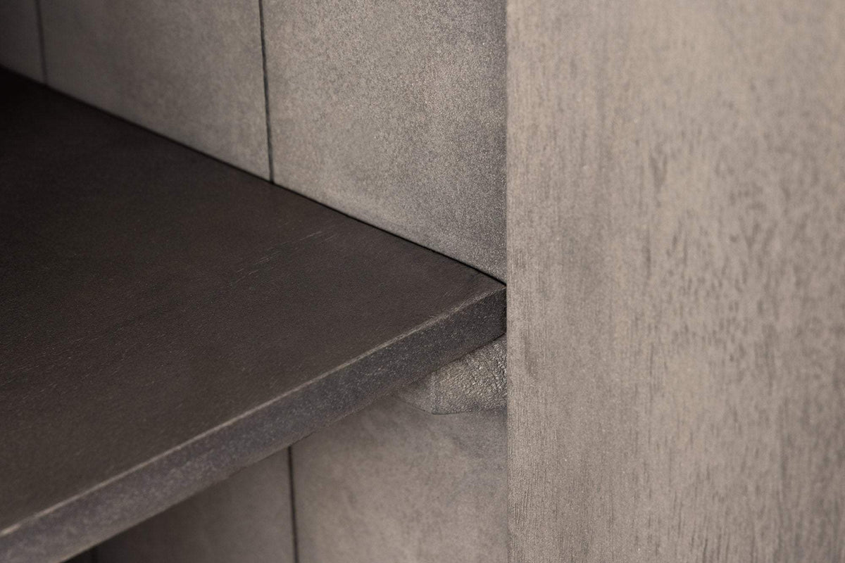 ART DECO szürke mangófa komód