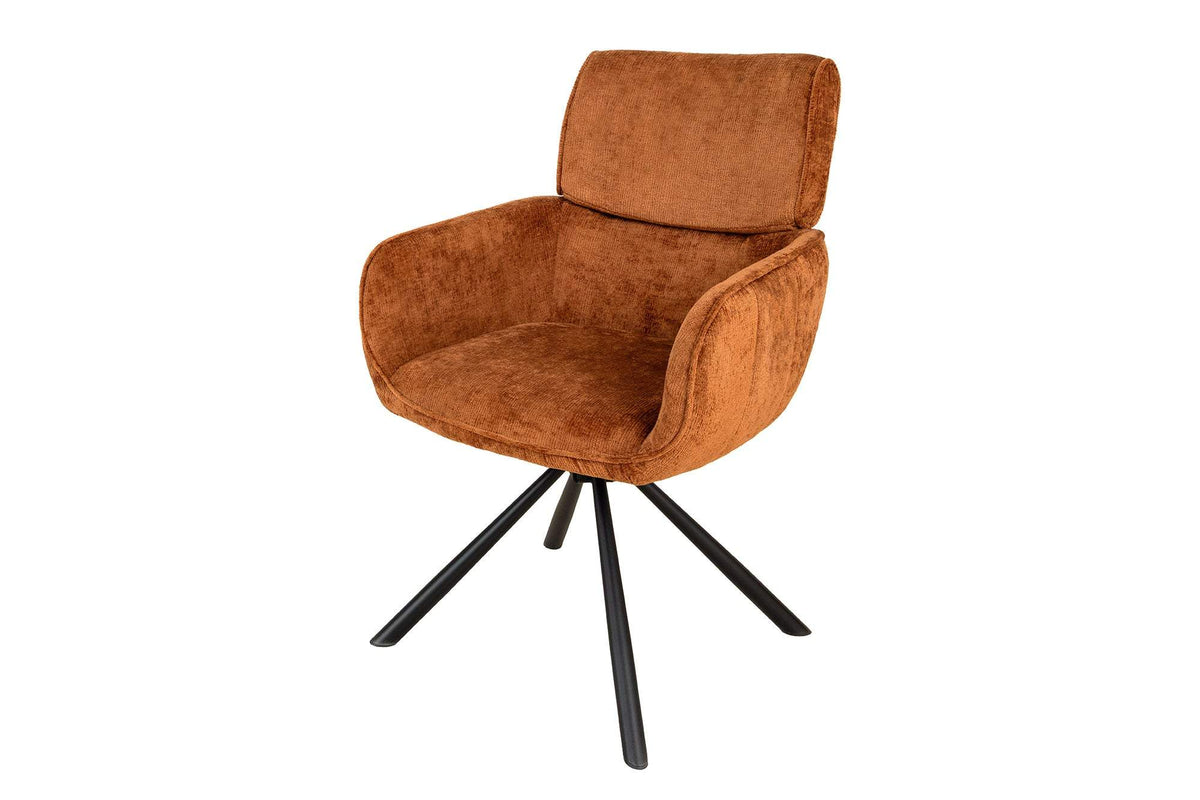 UNIQUE barna polyester zsenília forgószék