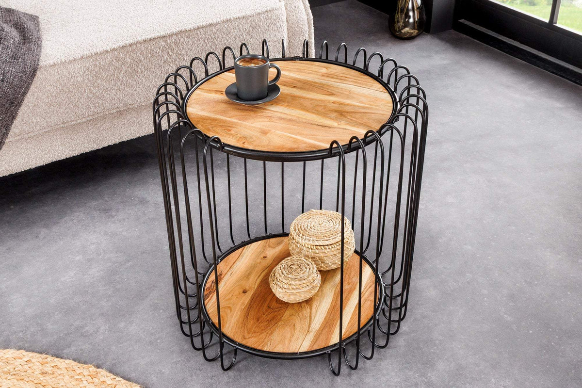 ELEMENTS barna akácfa lerakóasztal