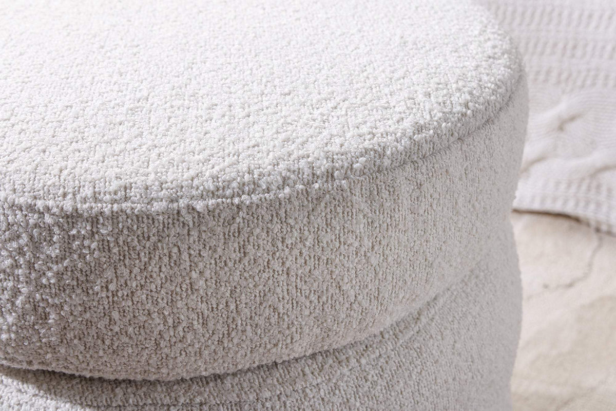 VOQUE törtfehér buklé lábtartó