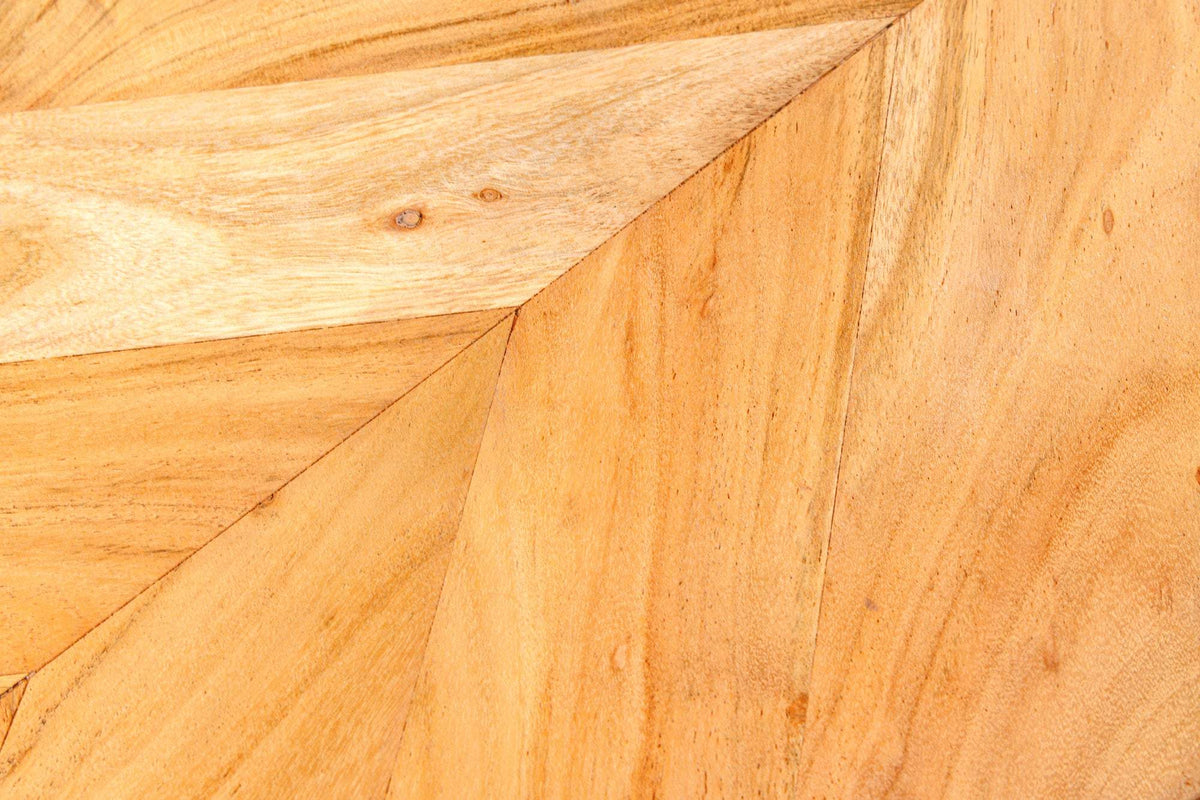 ADLON fehér akácfa márvány dohányzóasztal szett 2 db