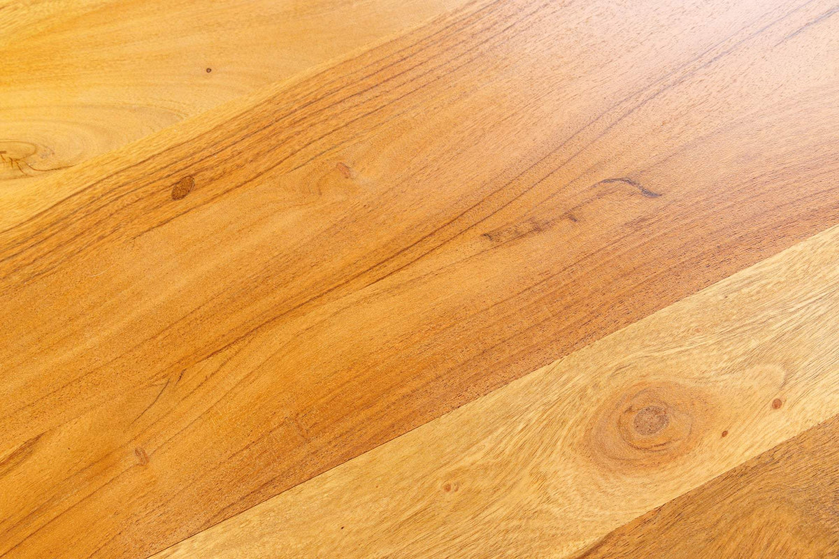 ORGANIC LIVING barna akácfa dohányzóasztal 70 cm