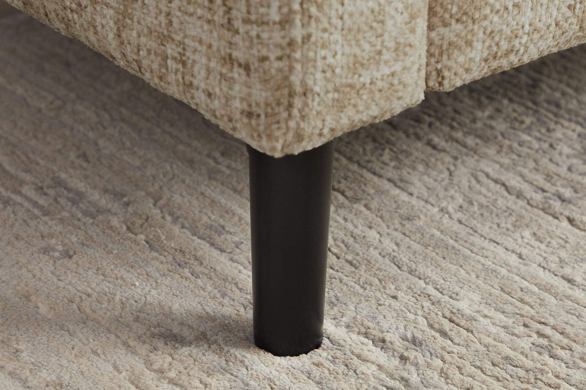 STOCKHOLM bézs szövet sarokkanapé