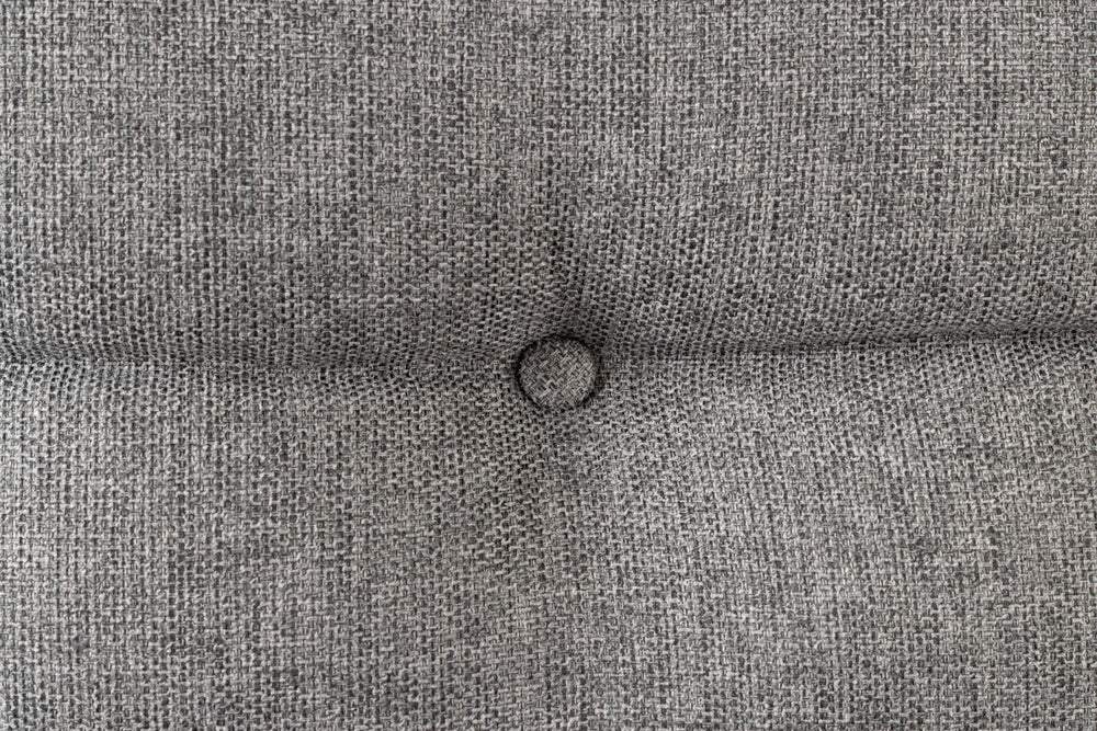 BIG GEORGE szürke szövet ülőpad