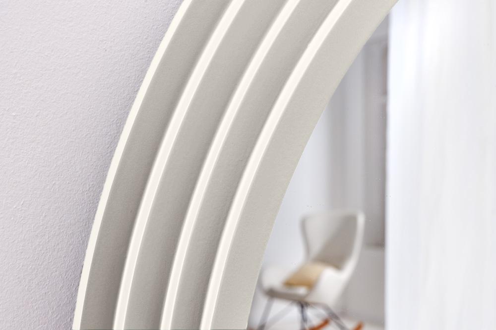 ART DECO fehér tükör falitükör