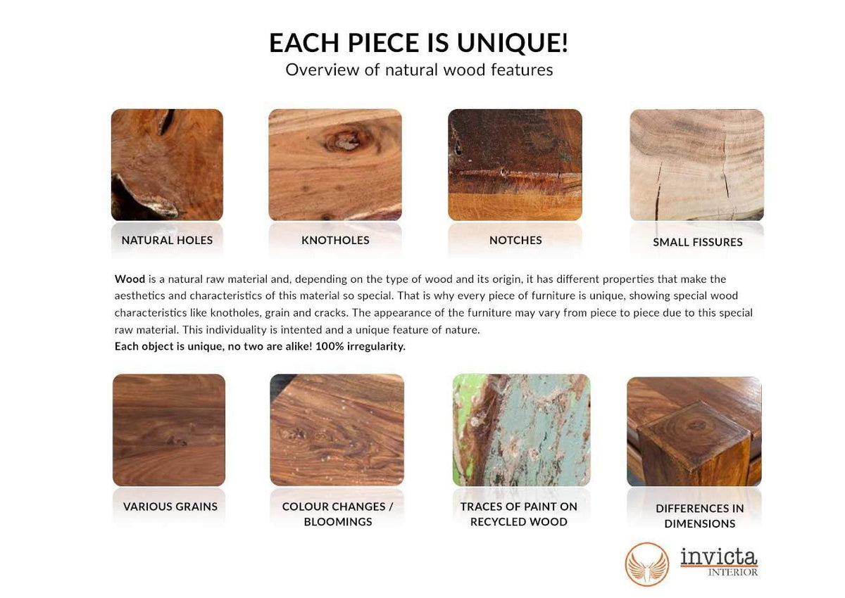 HERITAGE barna akácfa vitrin 160 cm