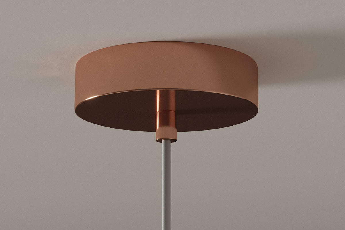 LIQUID DIAMOND réz üveg függőlámpa 20 cm