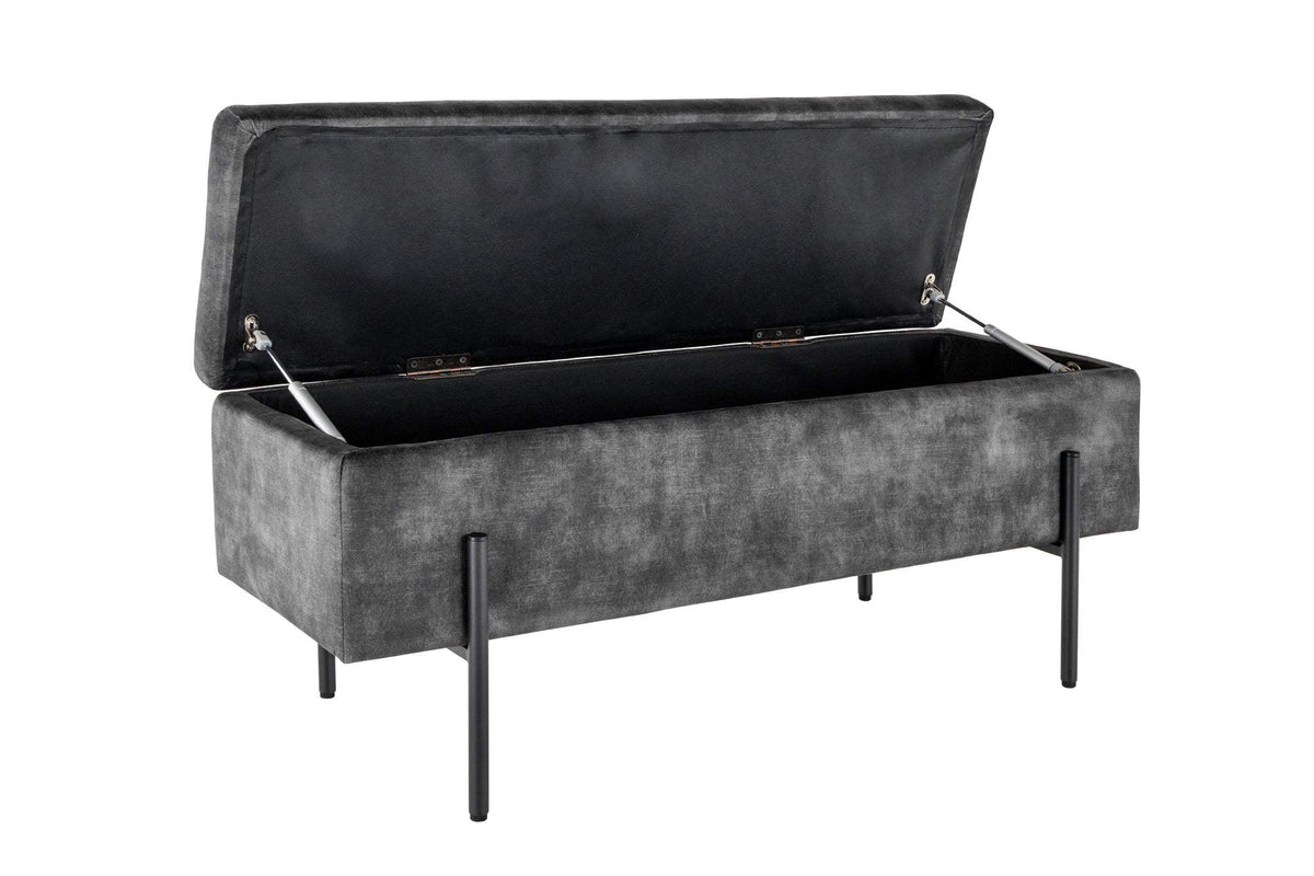 LOFT szürke bársony padlópad