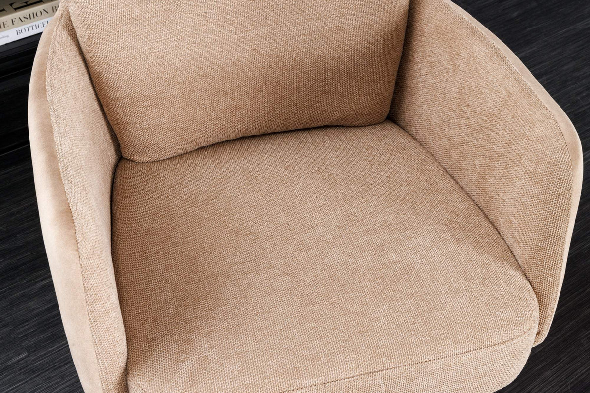 BIG GEORGE bézs szövet forgószék