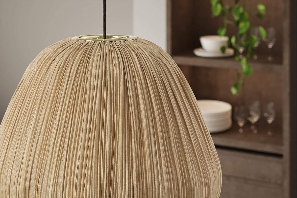 ORGANIC barna szövet függőlámpa 40 cm