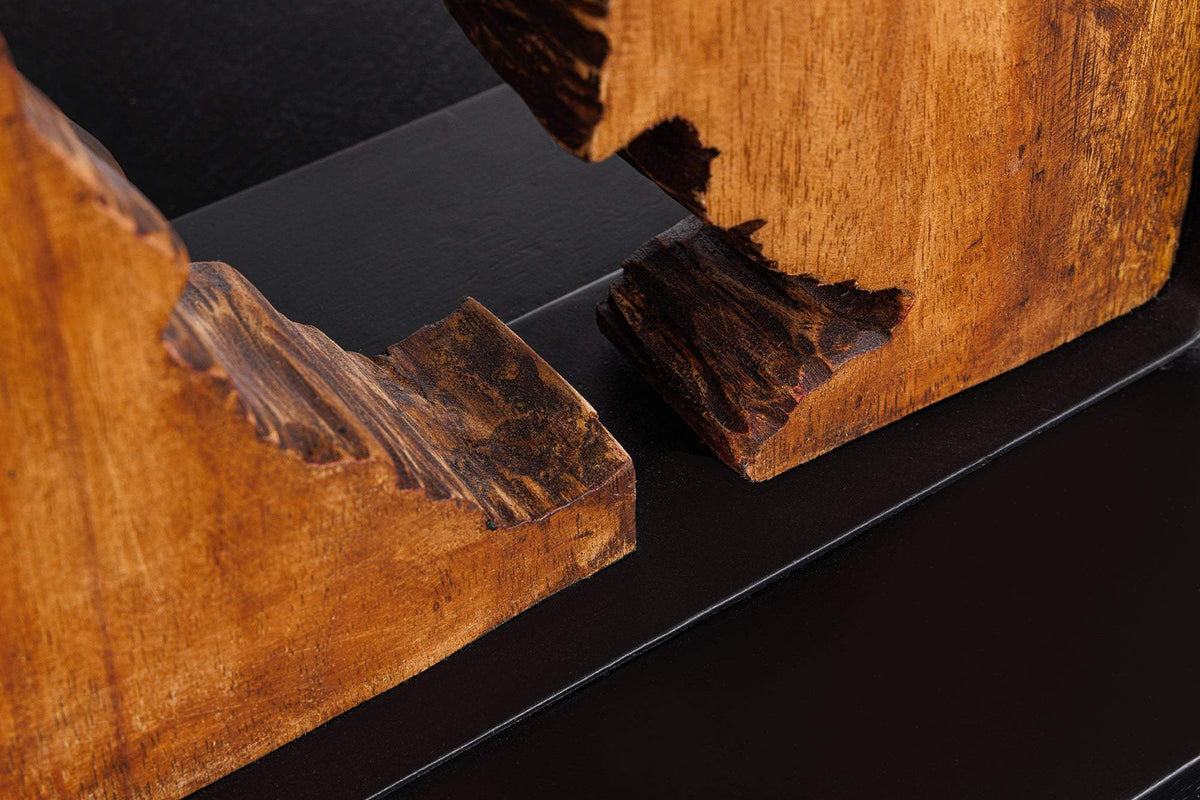 DESIGNED BY NATURE barna esőfa asztali lámpa