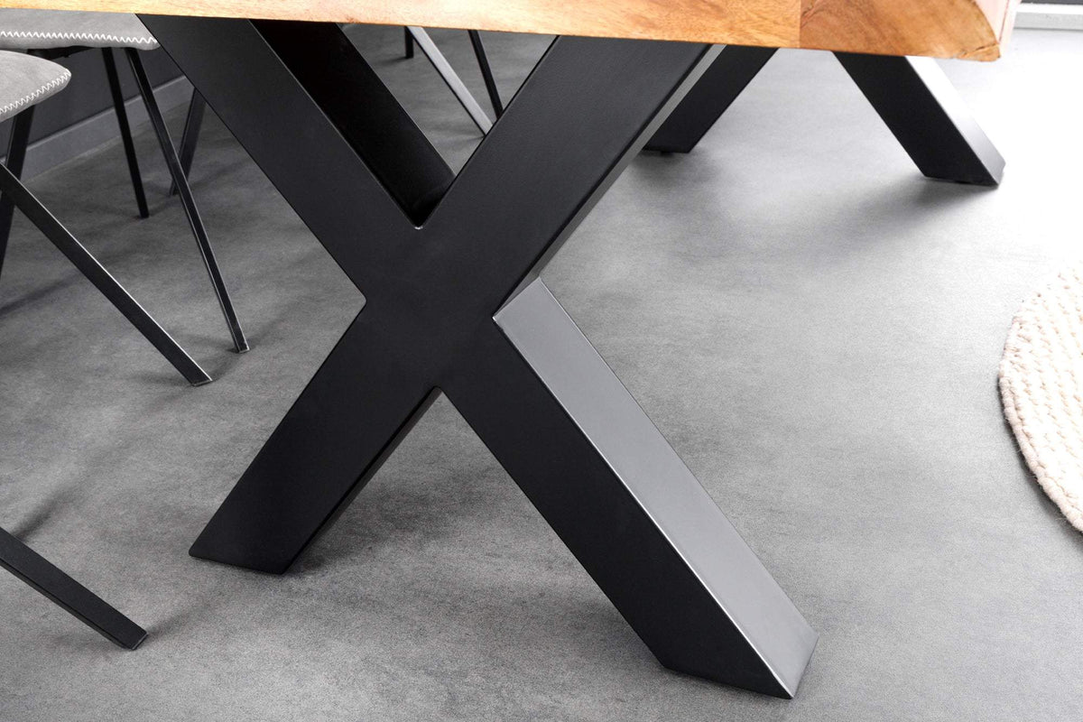 MAMMUT barna akácfa étkezőasztal 200 cm