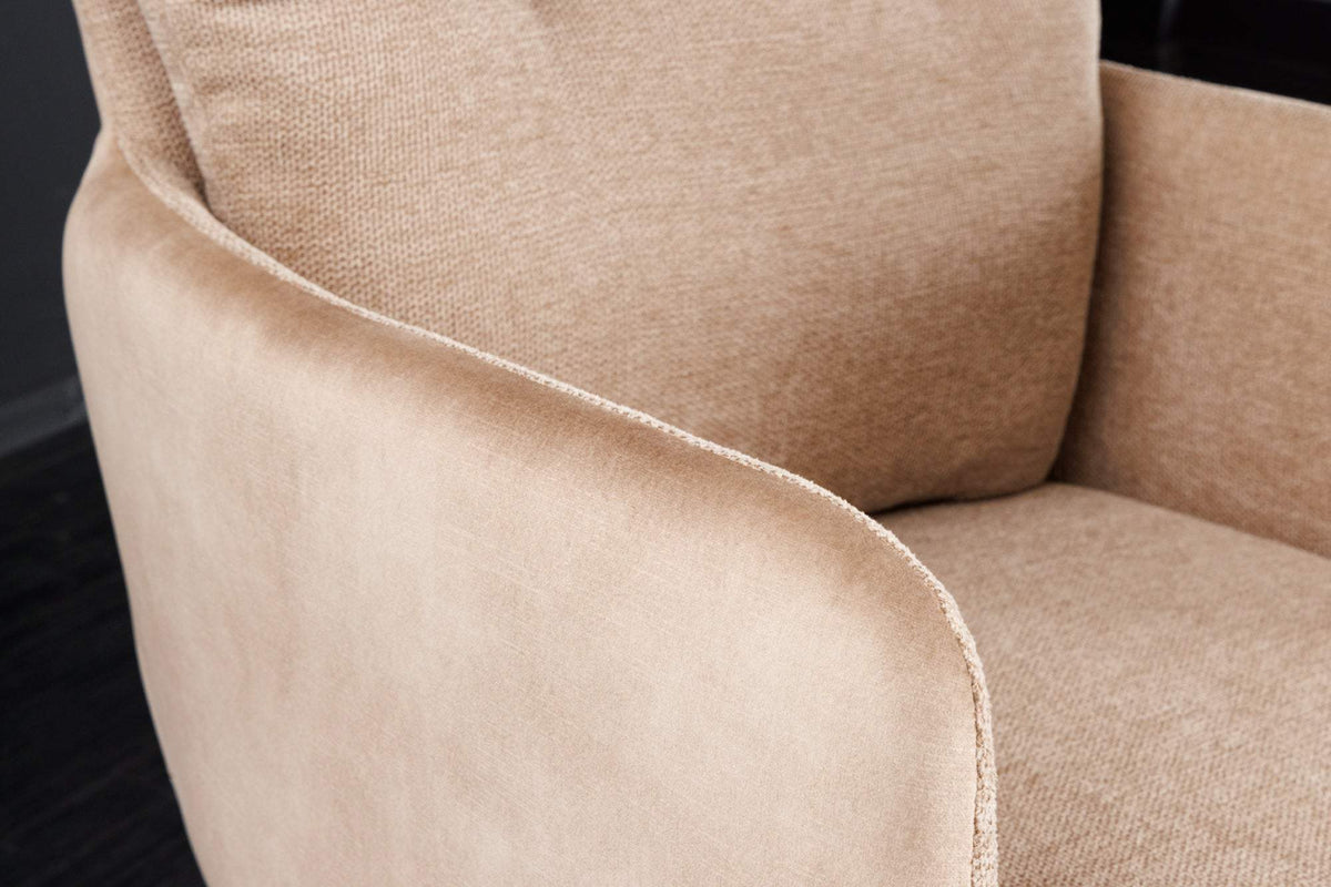 BIG GEORGE bézs szövet forgószék