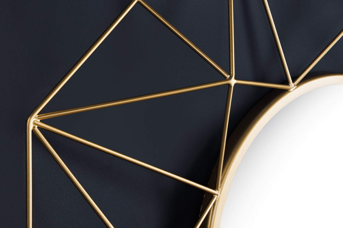 DIAMOND L arany vas falitükör