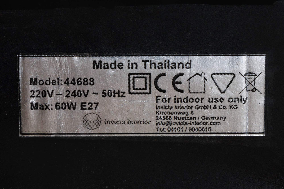 EUPHORIA bézs longánfa állólámpa