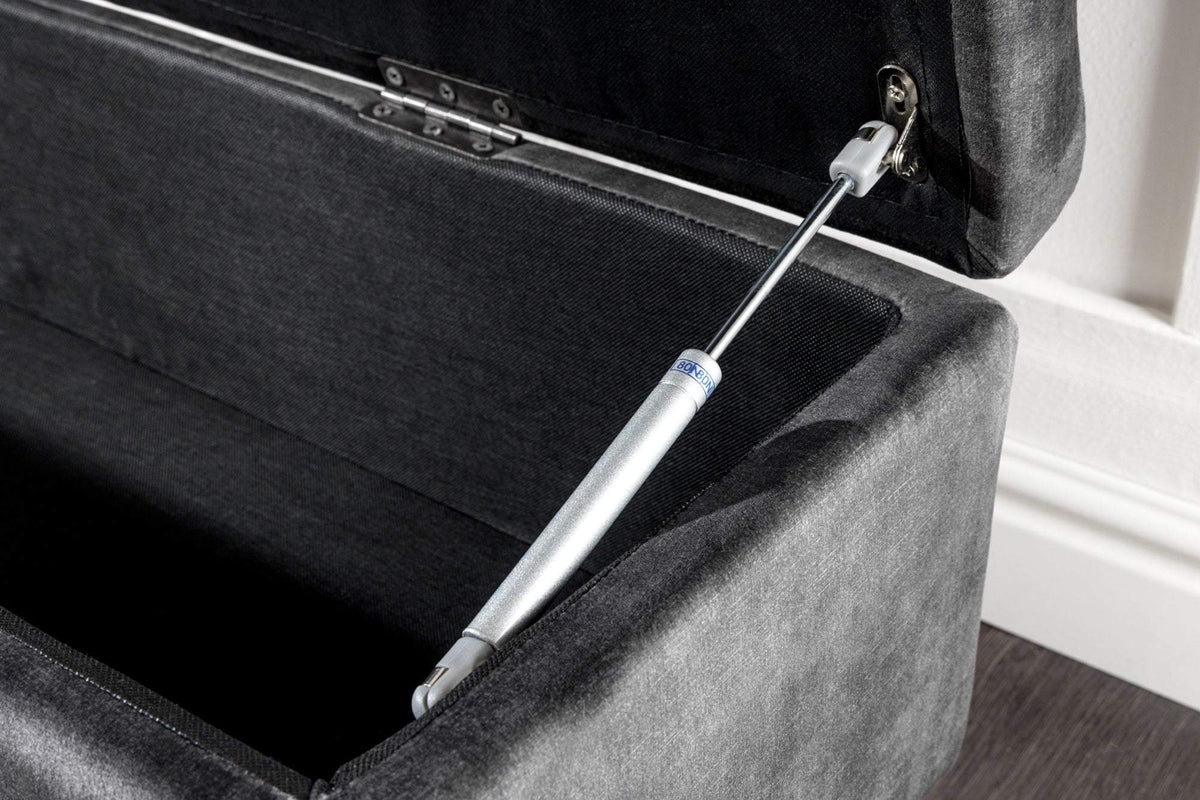 LOFT szürke bársony padlópad