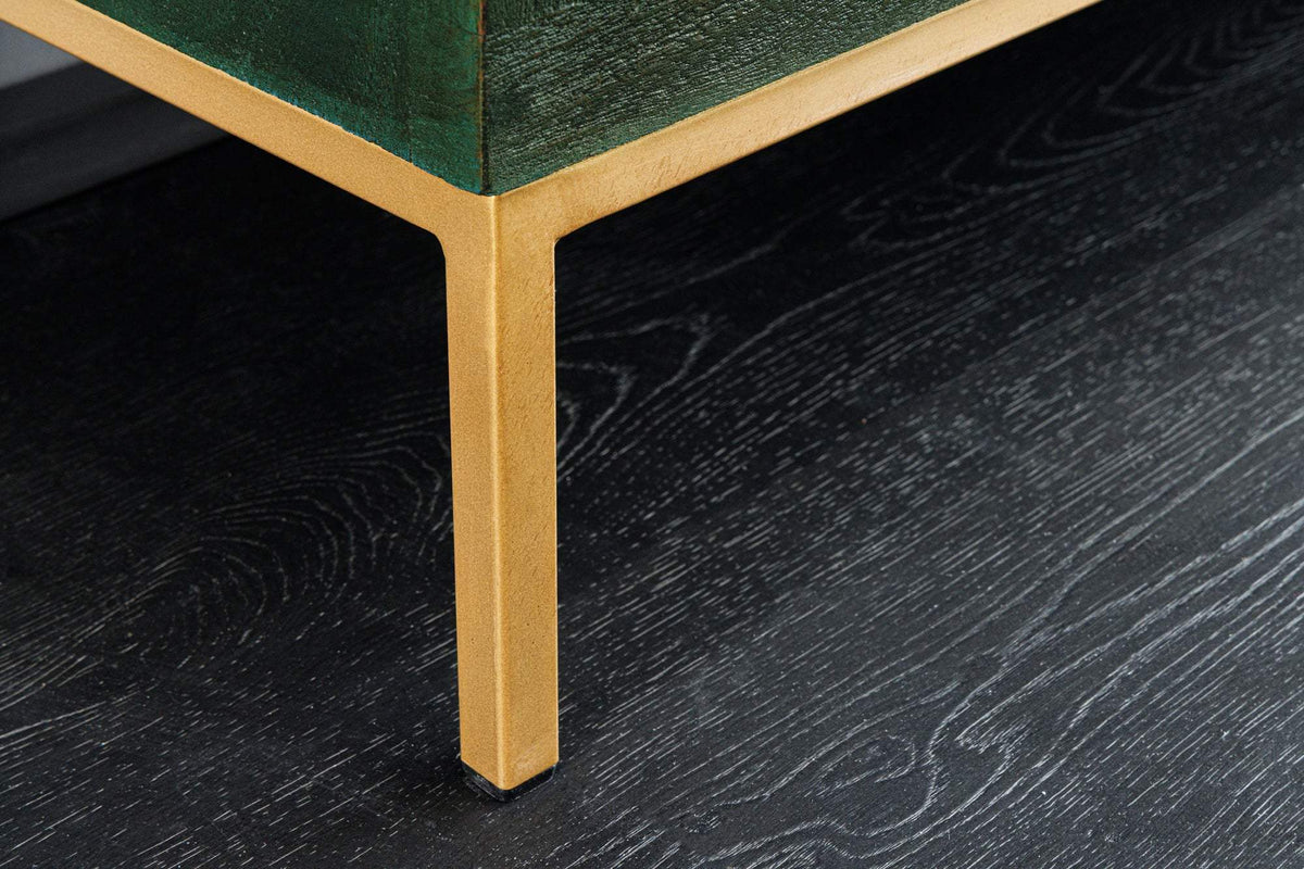 PEACOCK zöld mangófa komód