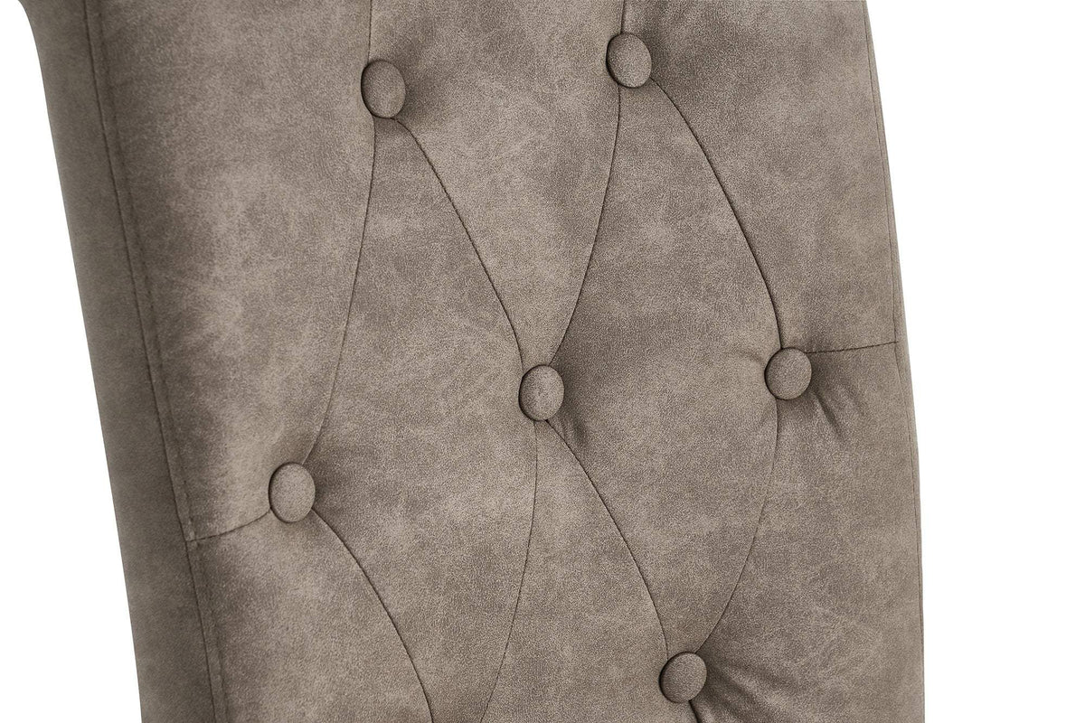 CASA taupe mikroszálas szék