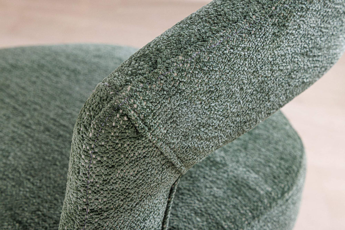 BOUTIQUE zöld szövet szék