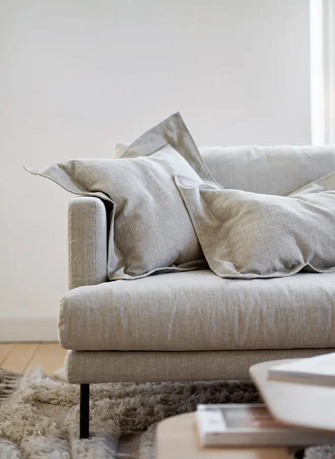 BRITT szürke moduláris sarokkanapé