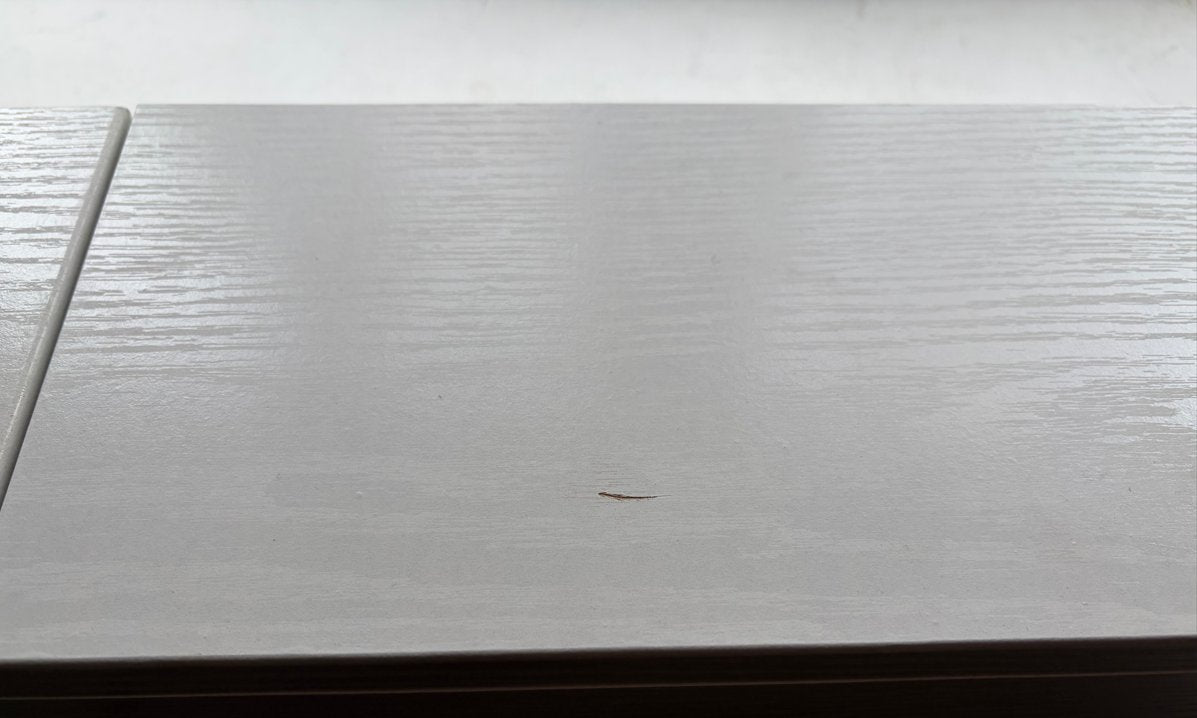 WHITE WOOD fehér mdf konzolasztal - SZÉPSÉGHIBÁS